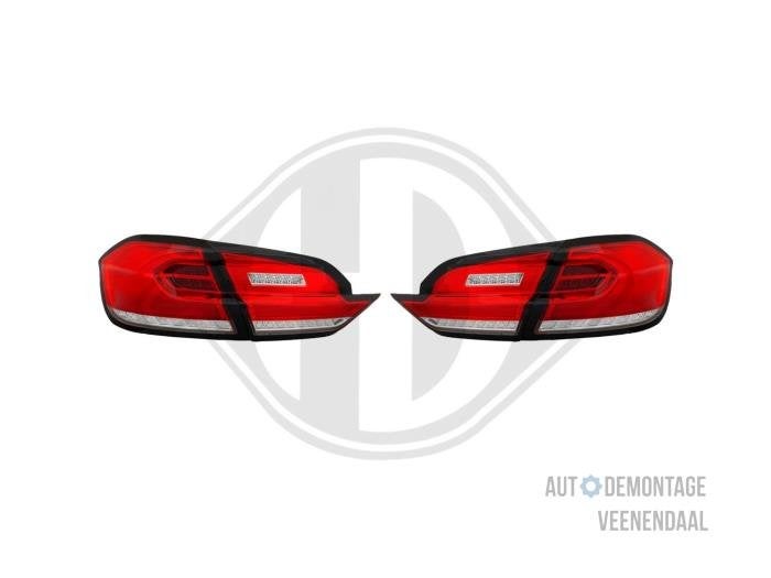 Achterlichtset links + rechts van een Ford Fiesta, Auto-onderdelen, Verlichting, -, -, Nieuw, Ophalen of Verzenden