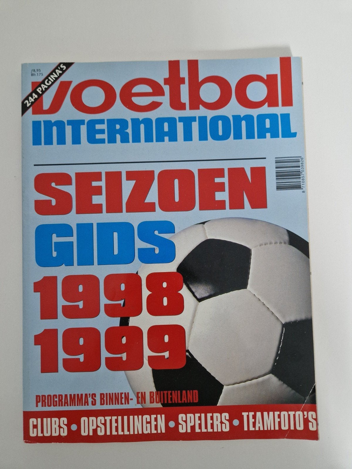 Voetbal International Seizoen Gids 1998/1999, Ophalen of Verzenden, Gelezen, Sport en Vrije tijd