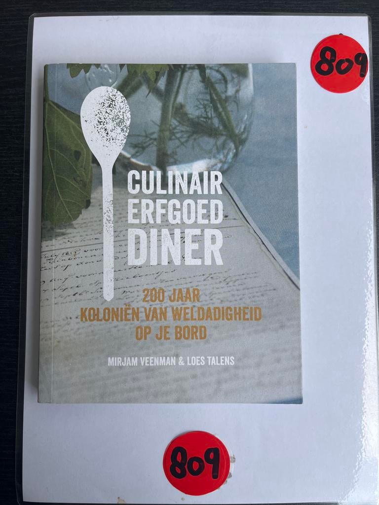 Culinair Erfgoed Diner: 200 Jaar Koloniën van Weldadigheid, Boeken, Ophalen of Verzenden, Zo goed als nieuw, Nederland en België