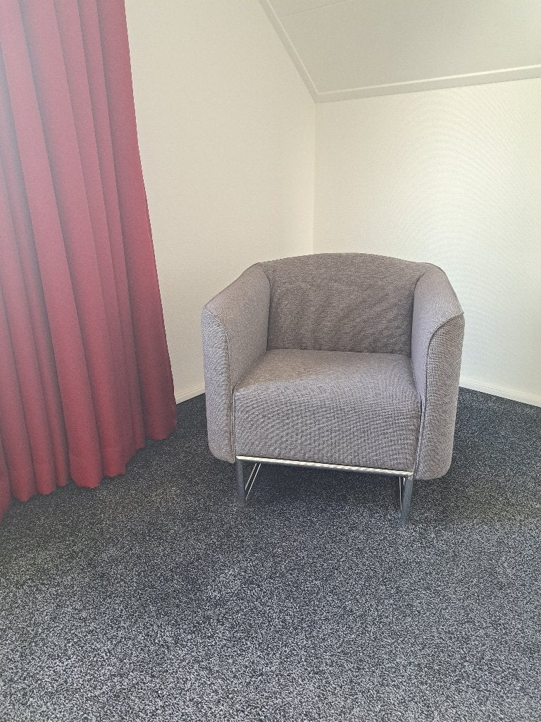 fauteuil zie omschrijving, Huis en Inrichting, Fauteuils, Ophalen, Gebruikt, 75 tot 100 cm, Stof