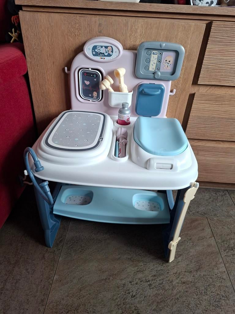 Smoby verschoontafel, Ophalen, Babypop