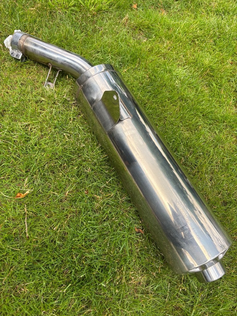 Bandit 1250 originele uitlaat, Ophalen, Gebruikt