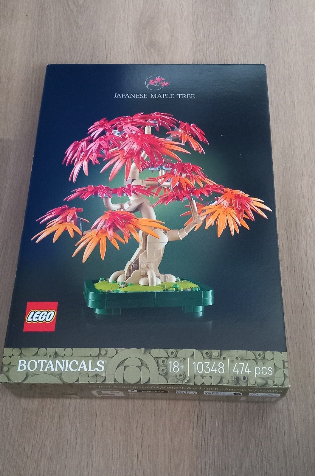 LEGO Botanicals Japanse Esdoorn (10348)  1 keer opgezet, Ophalen, Zo goed als nieuw, Overige merken