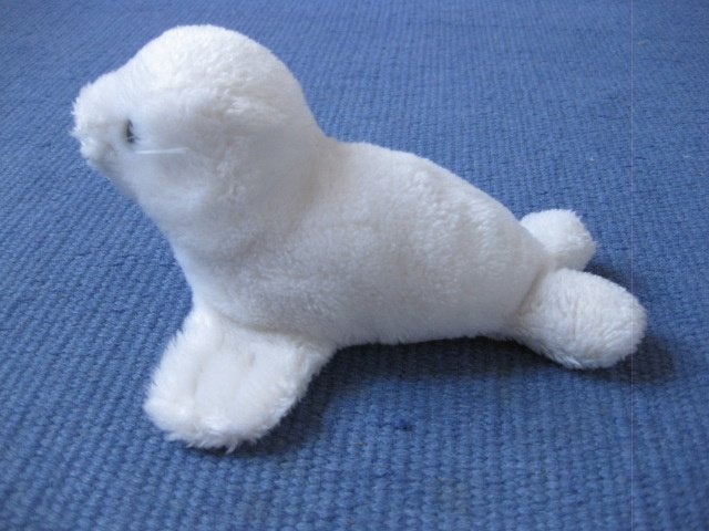 zachte, lieve knuffels (zeehondje, konijn) gedesinfecteerd, Kinderen en Baby's, Ophalen of Verzenden, Zo goed als nieuw, Konijn