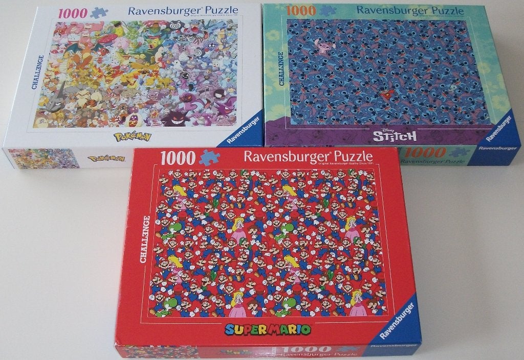 Diverse *** PUZZELS CHALLENGE *** 3 stuks *NIEUW*, Hobby en Vrije tijd, Denksport en Puzzels, Ophalen of Verzenden, 500 t/m 1500 stukjes