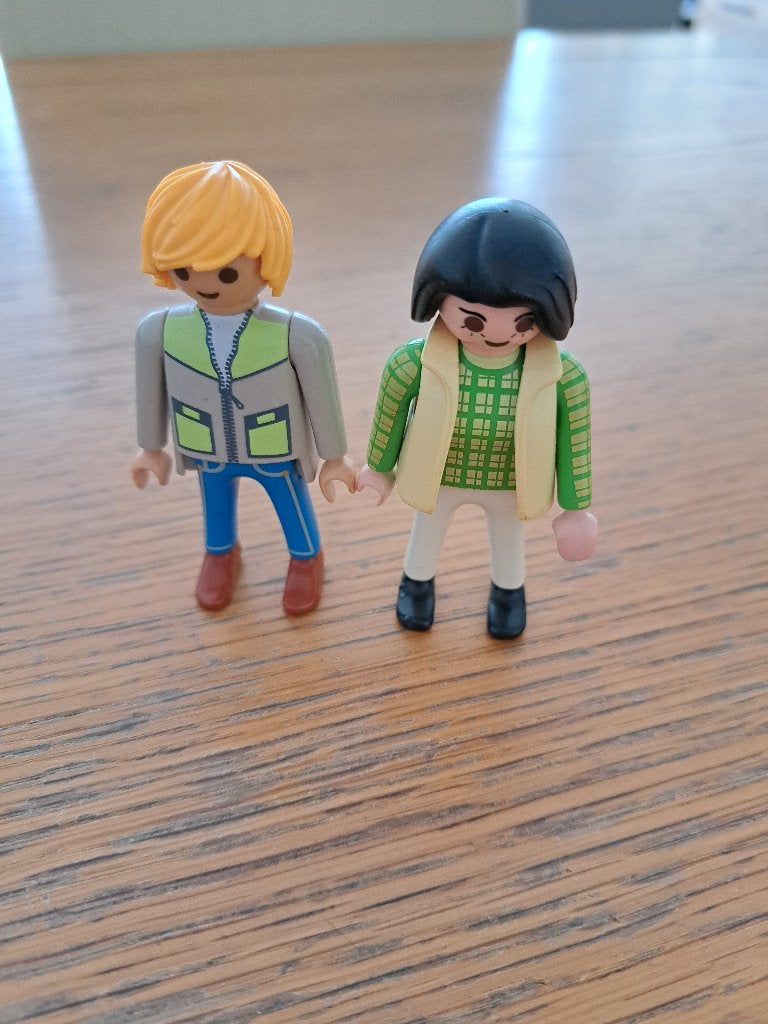 playmobil poppetjes 2, Ophalen of Verzenden, Gebruikt