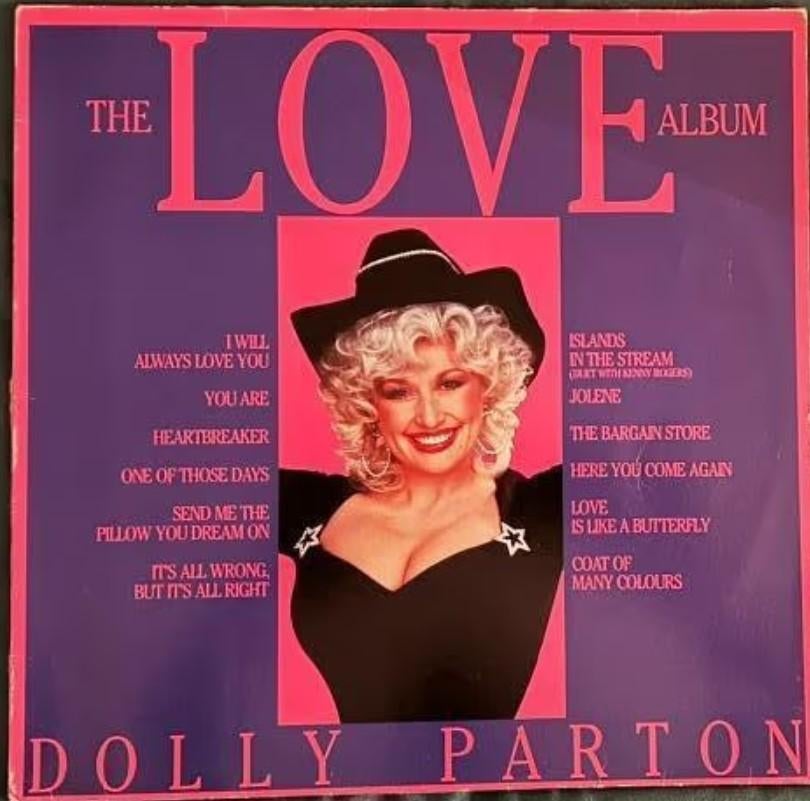 LP Dolly Parton - The Love Album, Ophalen of Verzenden, 1980 - 1989, Gebruikt, 12 inch