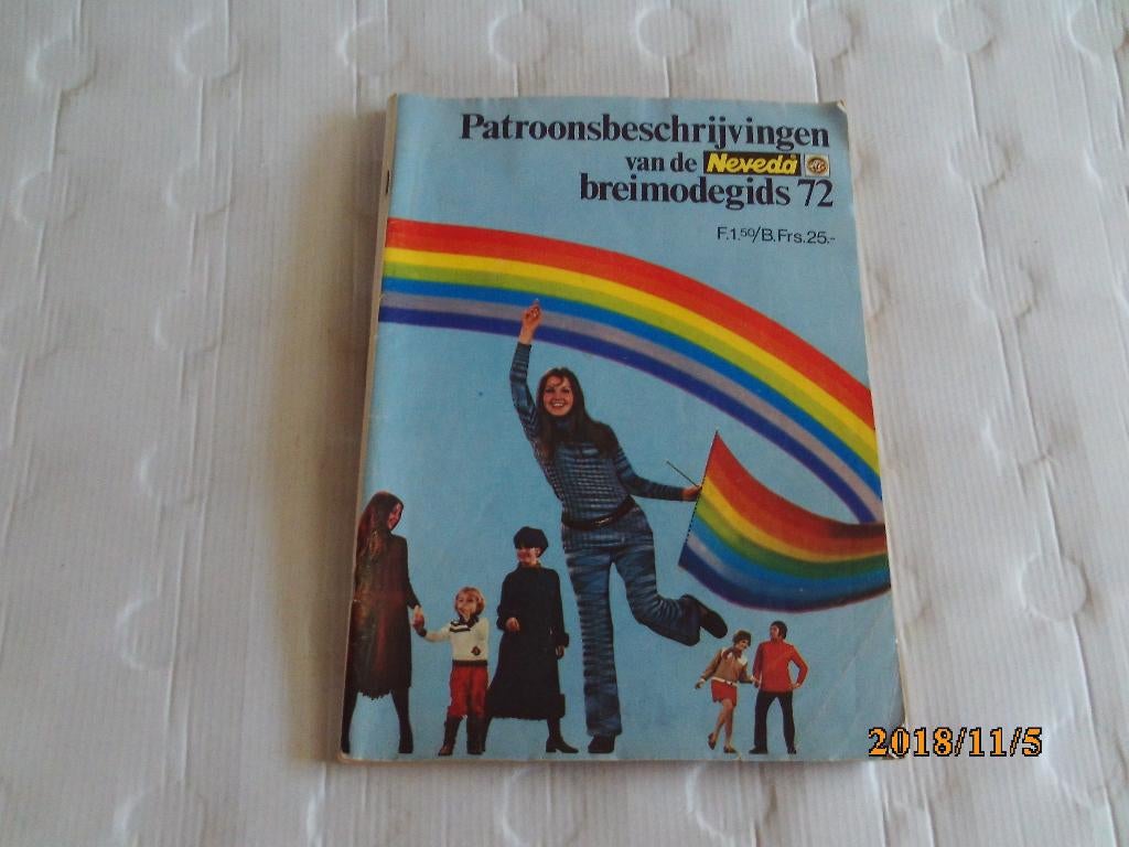 patroonbeschrijvingen voor neveda breimodegids 1972 + 1976, Ophalen of Verzenden, Gebruikt, Breien of Haken, Patroon of Boek