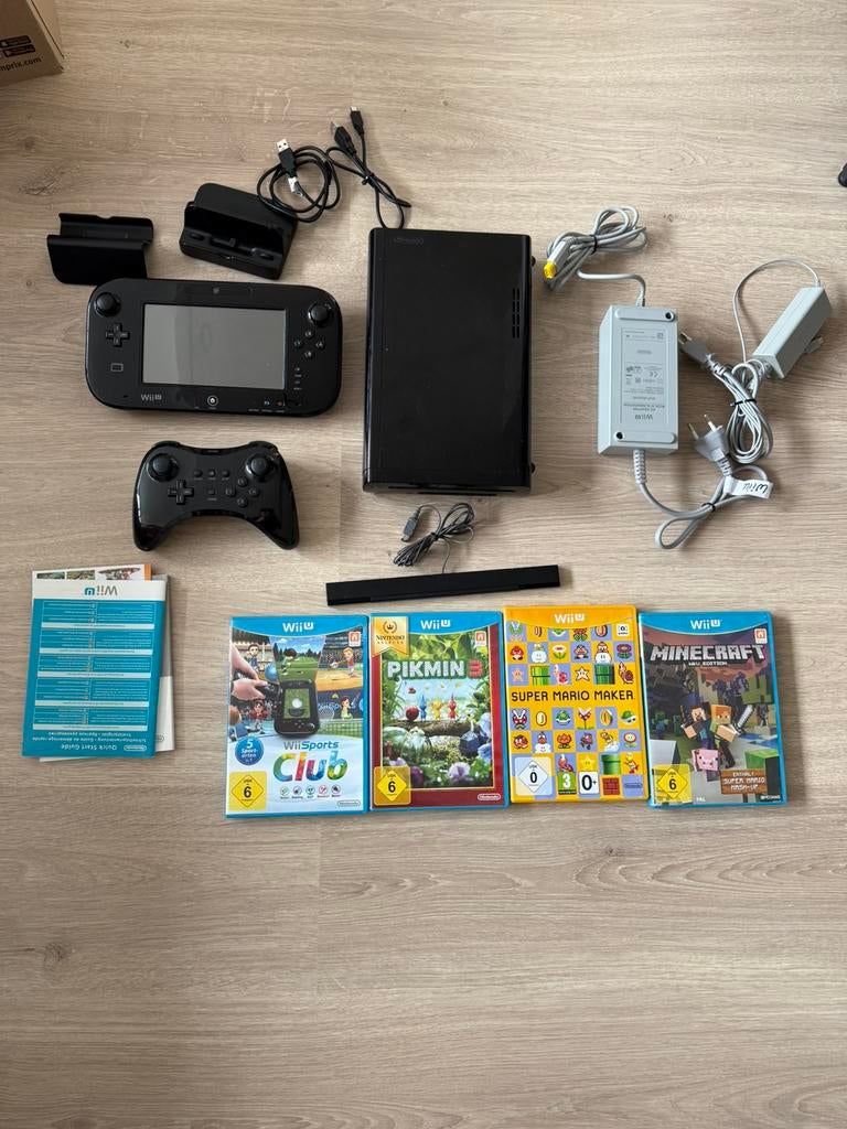 Nintendo Wii U set!, Ophalen of Verzenden, Zo goed als nieuw, Met 1 controller