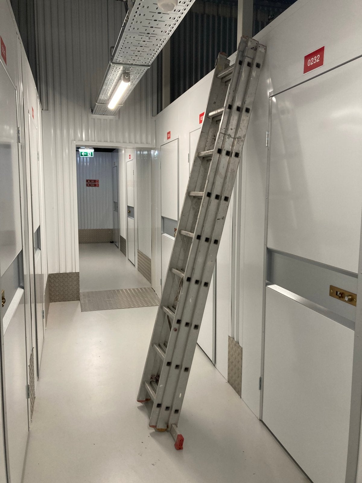 9-Spoor 3-Delige Ladder, ook als A-Frame 2-Delig, Ophalen, Gebruikt, Ladder, Opvouwbaar of Inschuifbaar