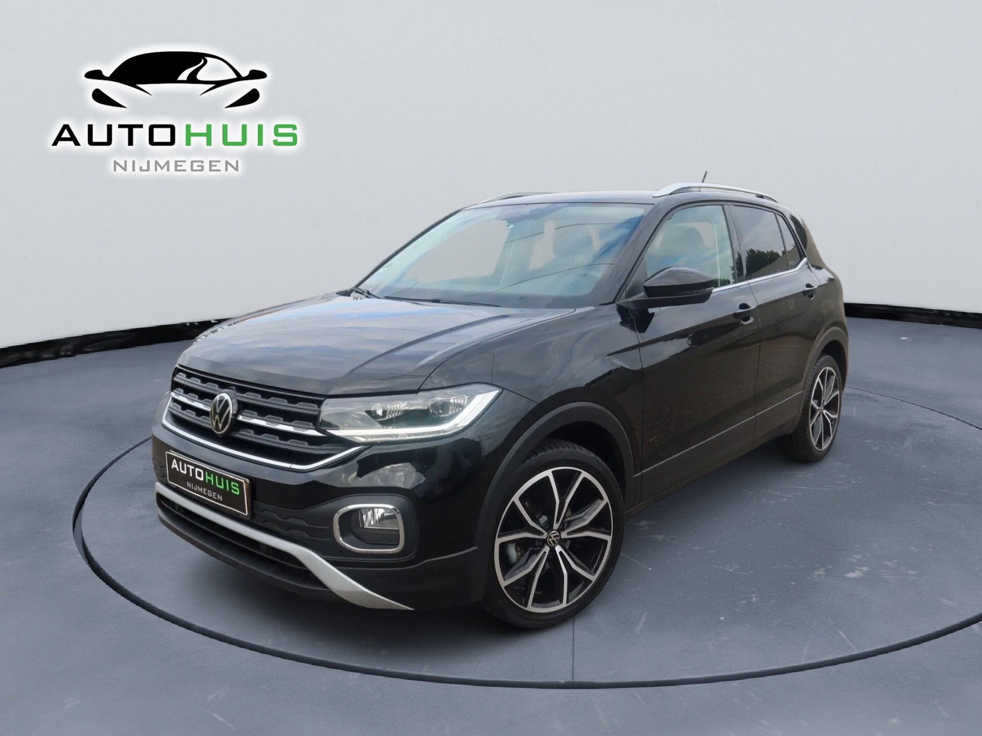 Volkswagen T-Cross 1.0 TSI Style Automaat Stoelverwarming Lu, Dealer onderhouden, T-Cross, Gebruikt, Leder en Stof