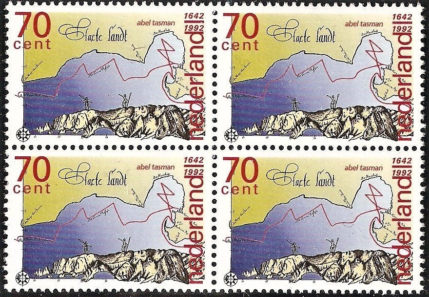 Nederland 1520 blokje Abel Tasman., Verzenden, Postfris