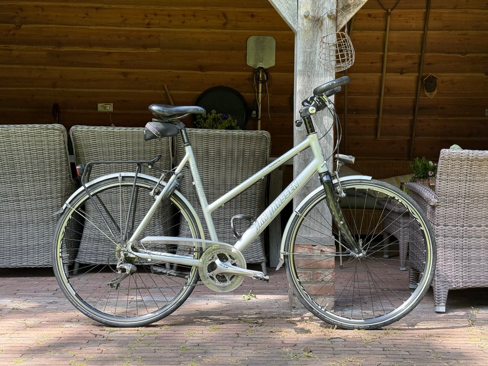 Jan Janssen Sport Touring Bike - Damesfiets, 28 inch, Gebruikt, Velgrem, 56 cm of meer