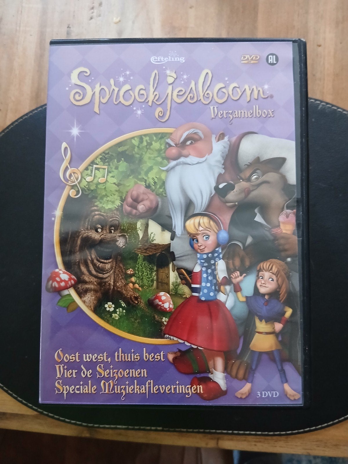 Sprookjesboom DVD collectie (9 stuks) incl. De Film, Gebruikt, Verzamelbox, Alle leeftijden, Sprookjes
