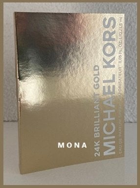 24K Brilliant Gold parfum sample proefje tester monster, Verzenden, Nieuw
