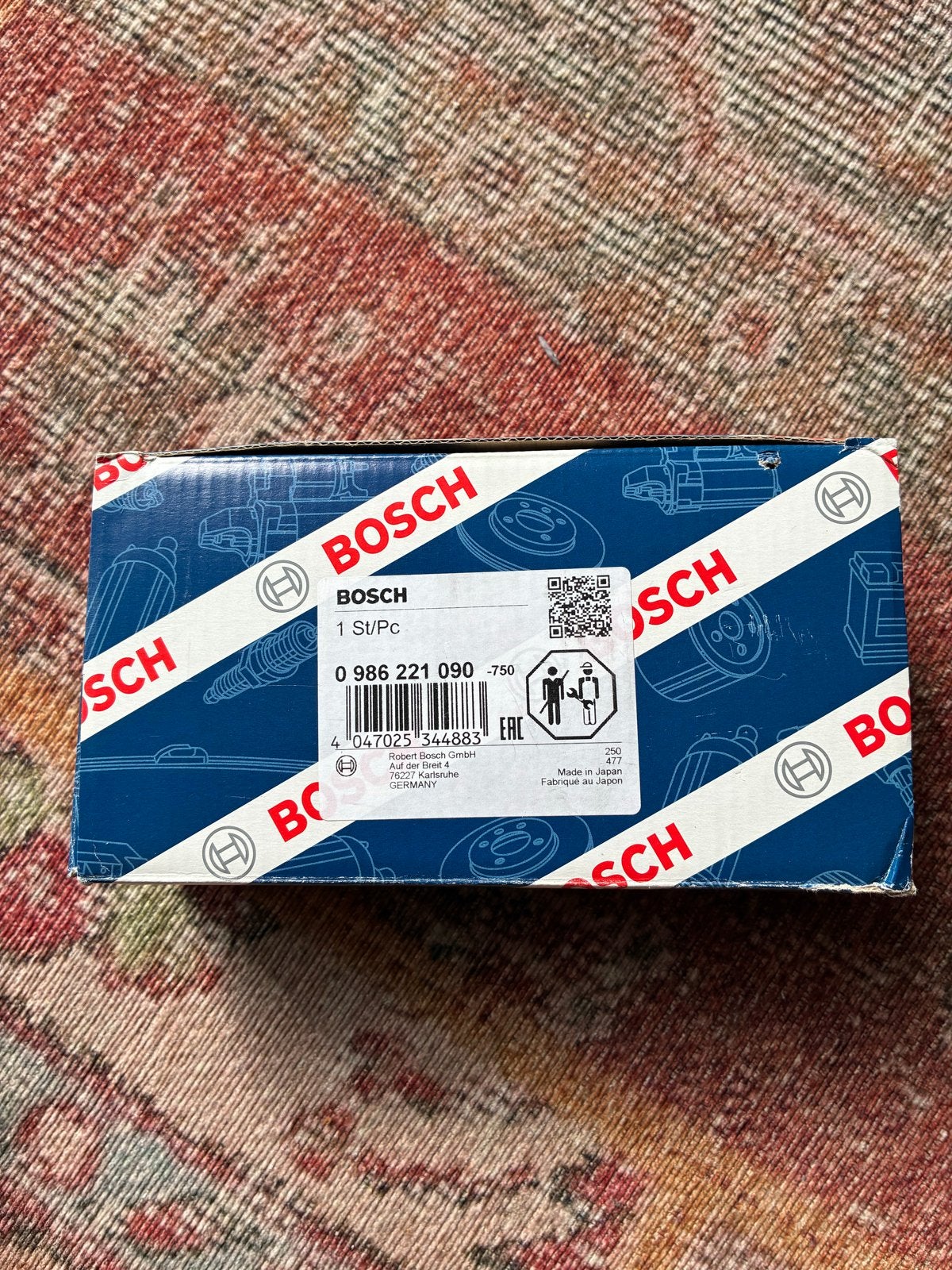 Bosch Bobine 0 986 221 090 - Nieuw in doos, Ophalen of Verzenden, Nieuw, Universele onderdelen
