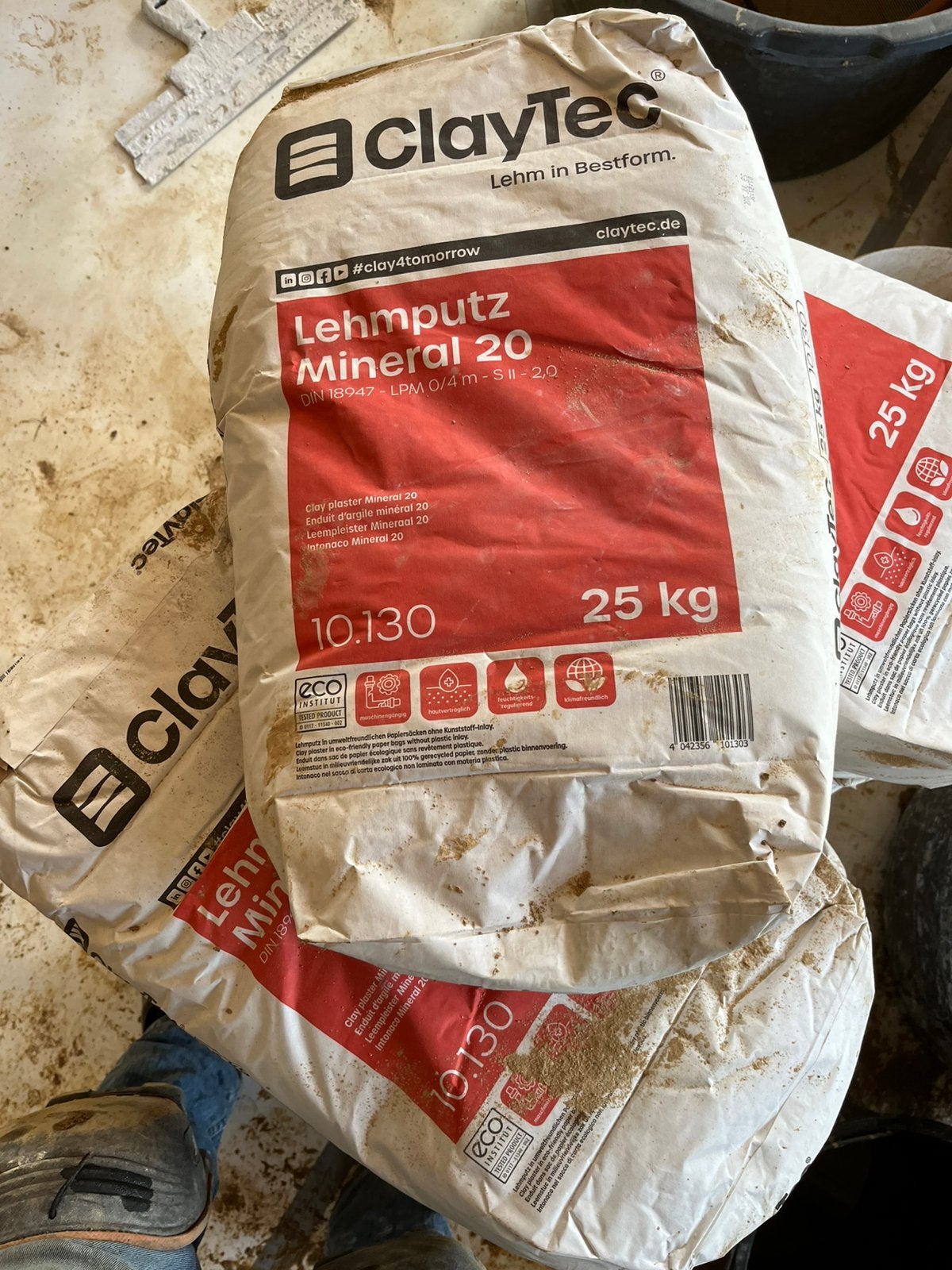 Leemstuc, Doe-het-zelf en Verbouw, Ophalen, Overige materialen, Overige typen, Zo goed als nieuw