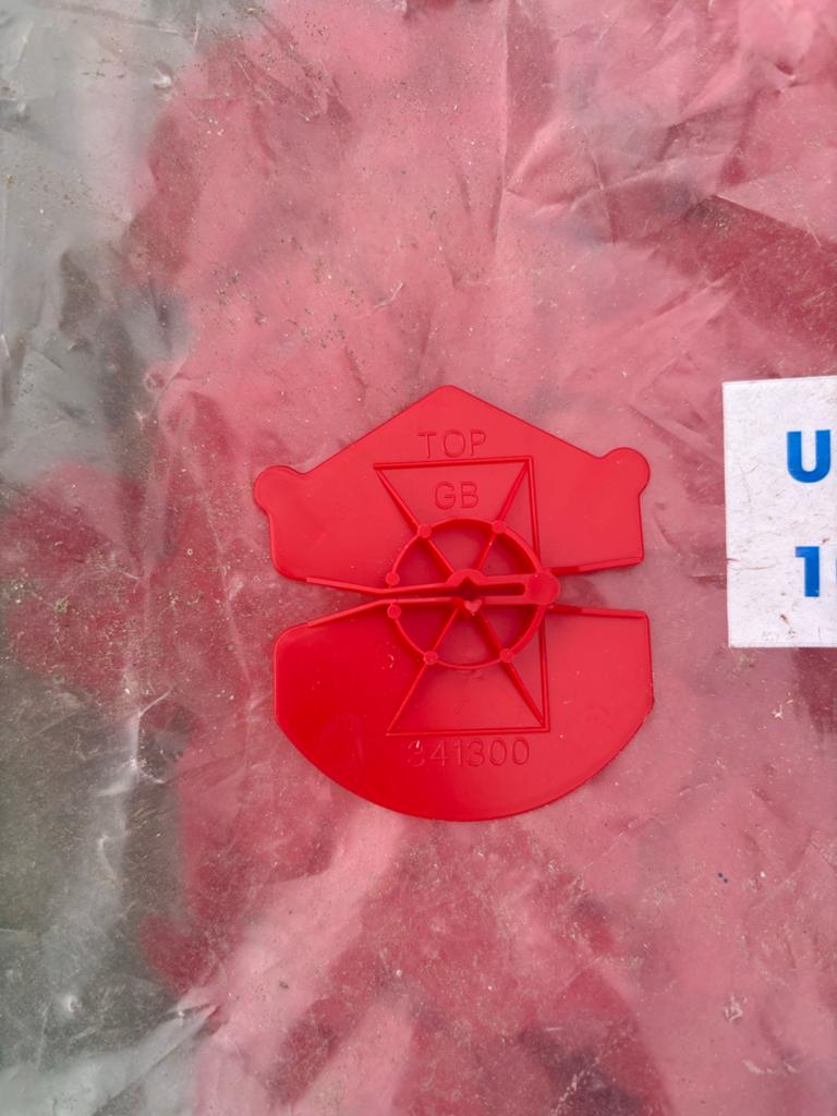 Isolatieschotels GB uniclip rood, Ophalen, Nieuw