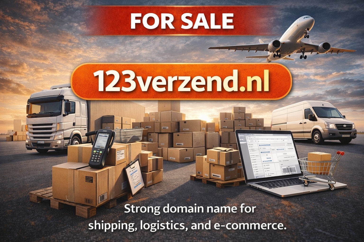 123verzend - Sterke domeinnaam voor logistiek, Ophalen