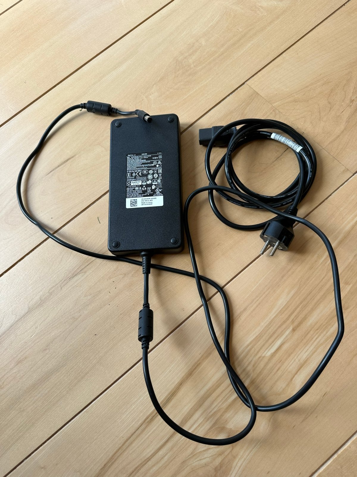 Dell 240W AC Adapter - Oplader voor Dell Laptops, Computers en Software, Ophalen of Verzenden, Zo goed als nieuw