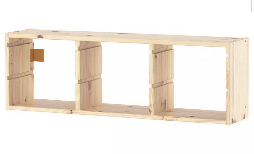 3x IKEA TROFAST kastframe grenen 93x30 cm nieuw in doos, Met plank(en), Nieuw, Minder dan 100 cm, Grenenhout