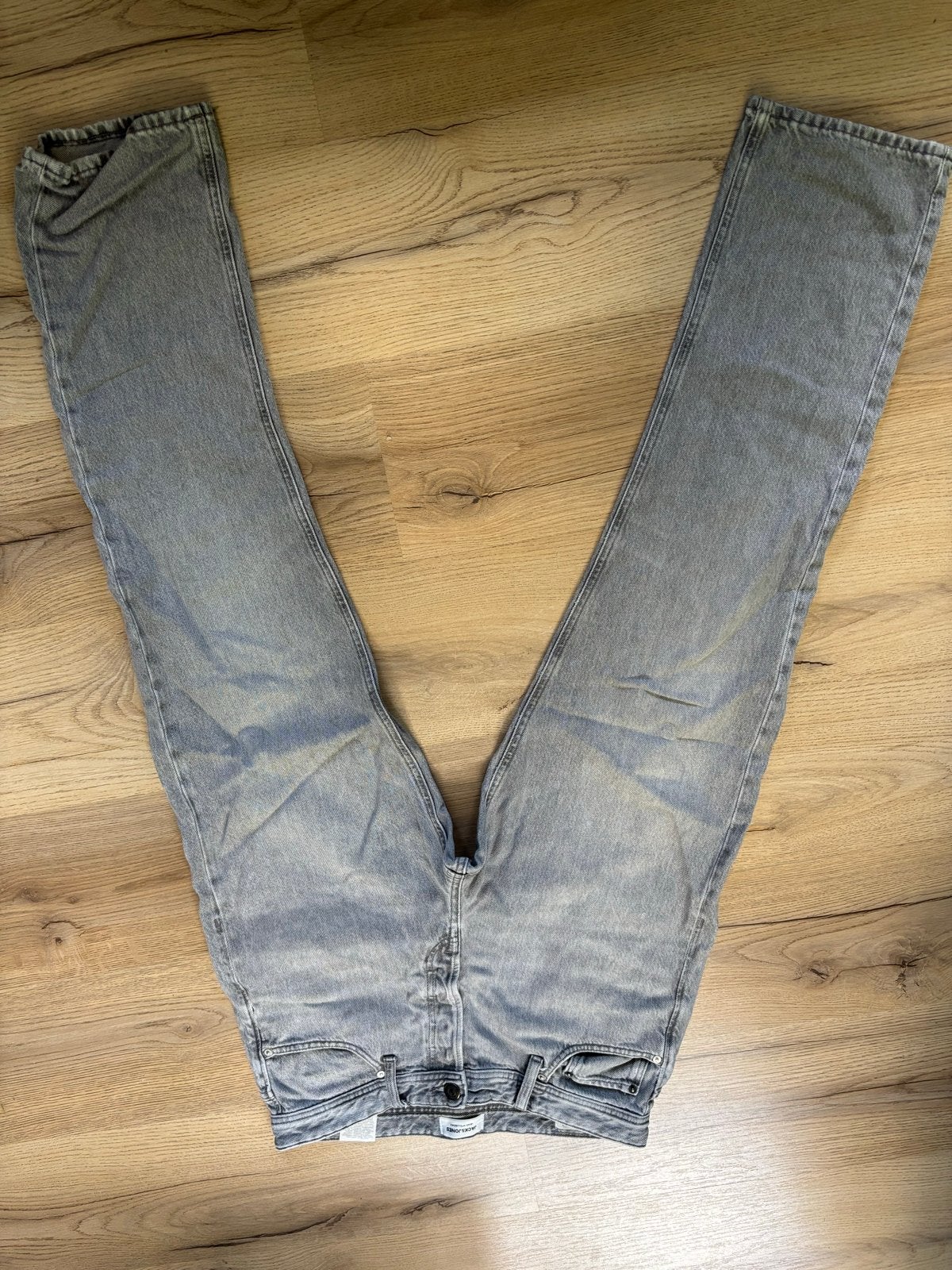 Jack & Jones broek - Relaxed/Chris, Ophalen of Verzenden, Gedragen, Grijs, Overige jeansmaten