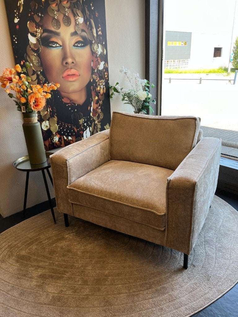 Fauteuil Vogue, Huis en Inrichting, Fauteuils, Ophalen, Nieuw, 75 tot 100 cm, Stof