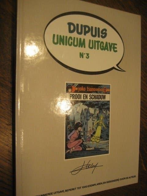 Dupuis unicum uitgave 3 yoko tsuno 12 prooi en schaduw, Boeken, Stripboeken, Eén stripboek, Ophalen of Verzenden, Zo goed als nieuw