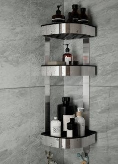 hoekrek voor in de badkamer of douche., Ophalen, Overige typen, Nieuw, 50 tot 100 cm