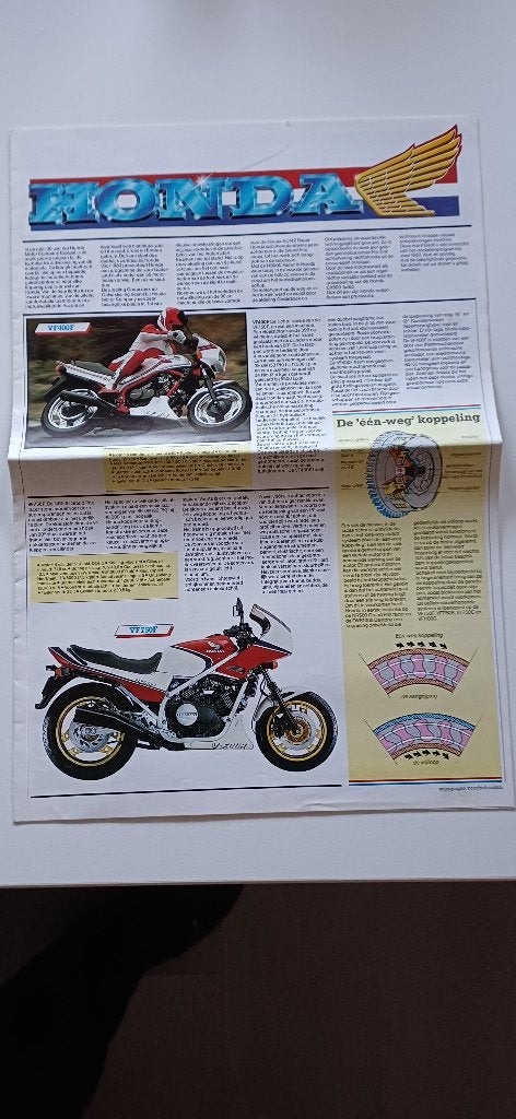 Jaarfolder Honda 1983, Ophalen of Verzenden, Honda