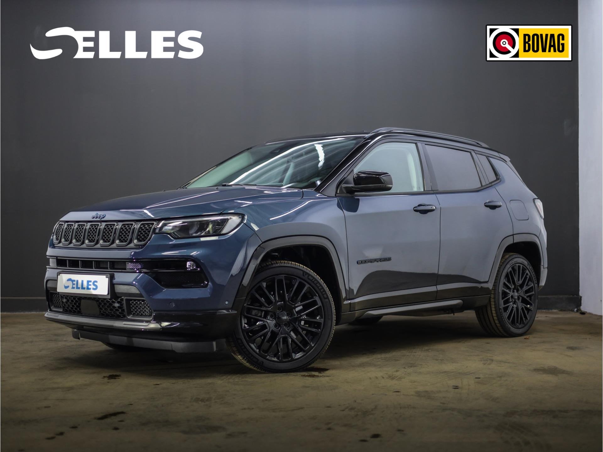 Jeep Compass 4xe 240 Plug-in Hybrid Electric S | SOH 90,2% |, Automaat, 4 cilinders, Blauw, Bedrijf