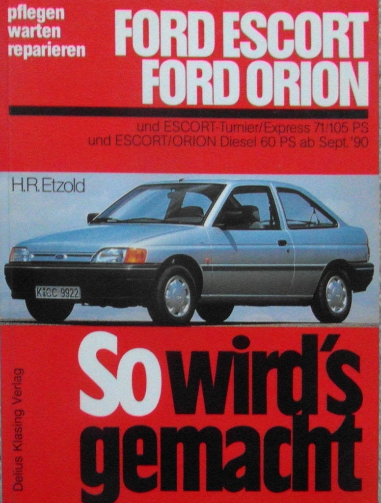 So wird’s gemacht FORD ESCORT/ORION, Ophalen of Verzenden, Zo goed als nieuw, Ford