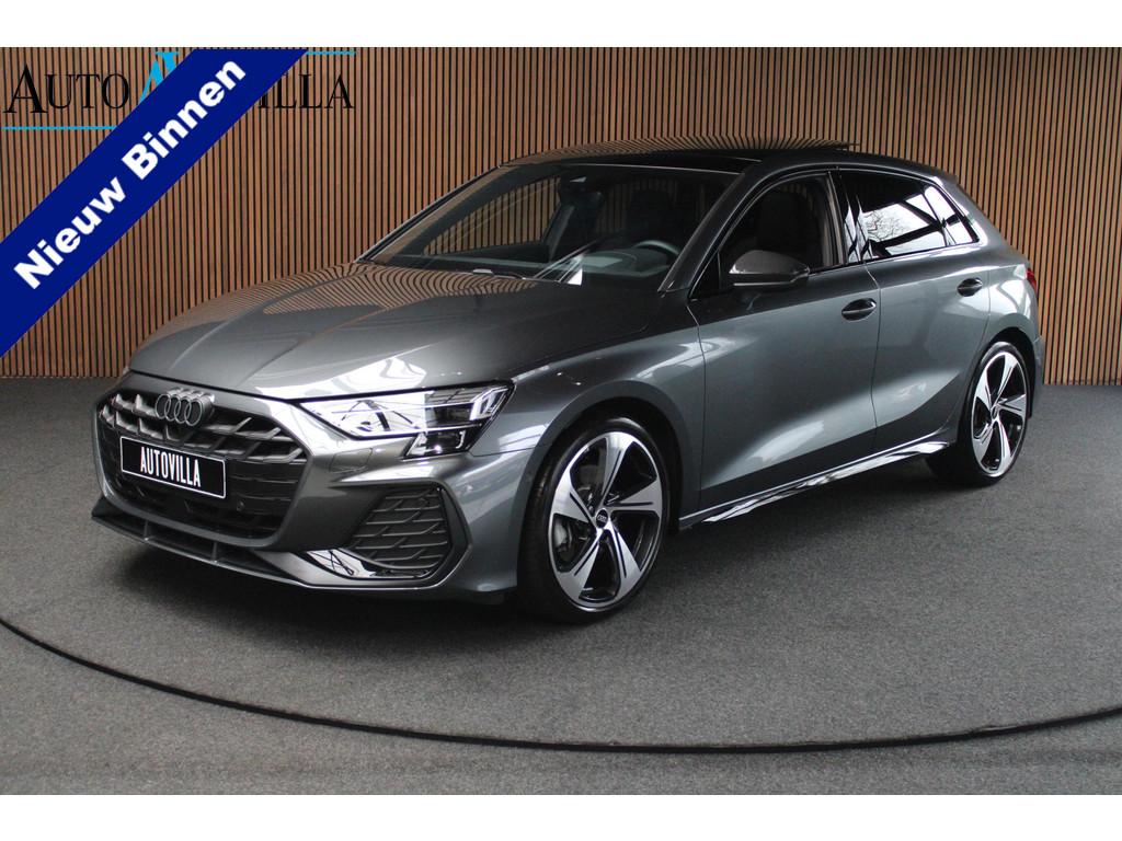 Audi A3 Sportback 35 TFSI 3X S-line Panodak ACC HUD 360 Leer, 1300 kg, 4 cilinders, 700 kg, Bedrijf