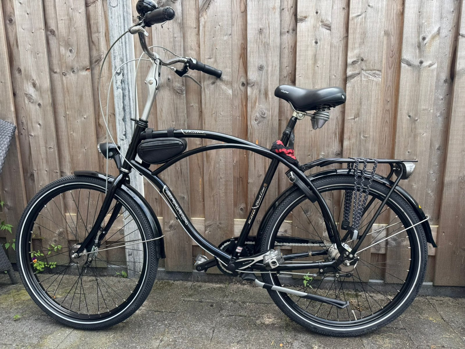 Sparta Bullet Black Line, Ophalen, Cruiser, Heren, Aluminium