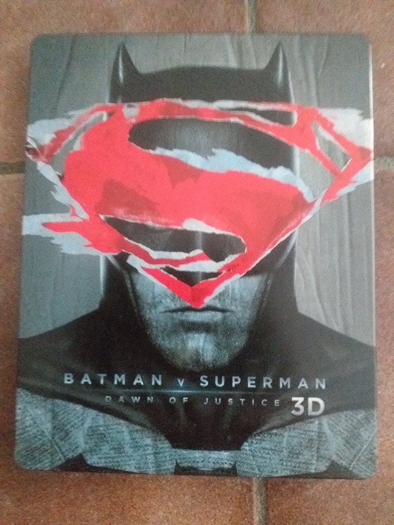 Batman v Superman 3D + 2x Bluray Steelbook, Cd's en Dvd's, Blu-ray, Engels, Nederlands, Film, Actie