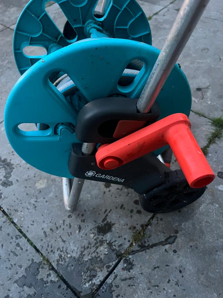 Gardena tuinslang trolley, Ophalen, Gebruikt, Tuinslang