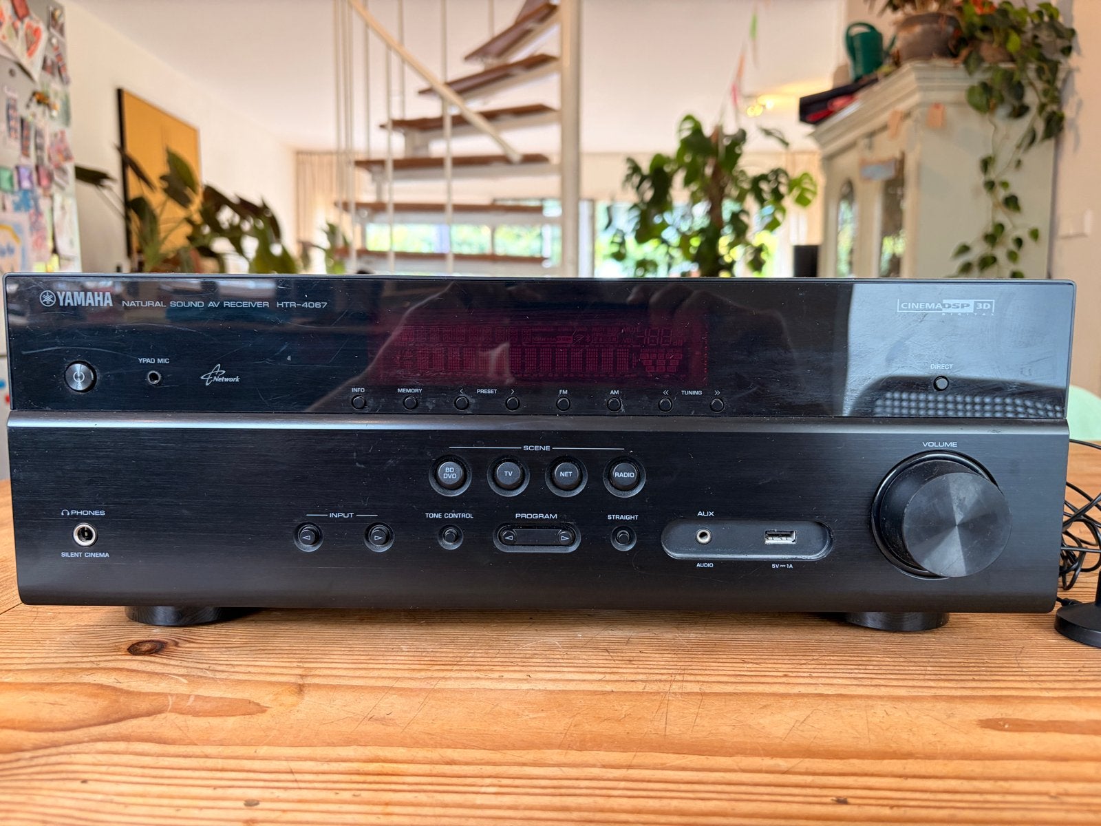 Yamaha HTR-4067 AV Receiver, Yamaha, Ophalen of Verzenden, Zo goed als nieuw, 60 tot 120 watt