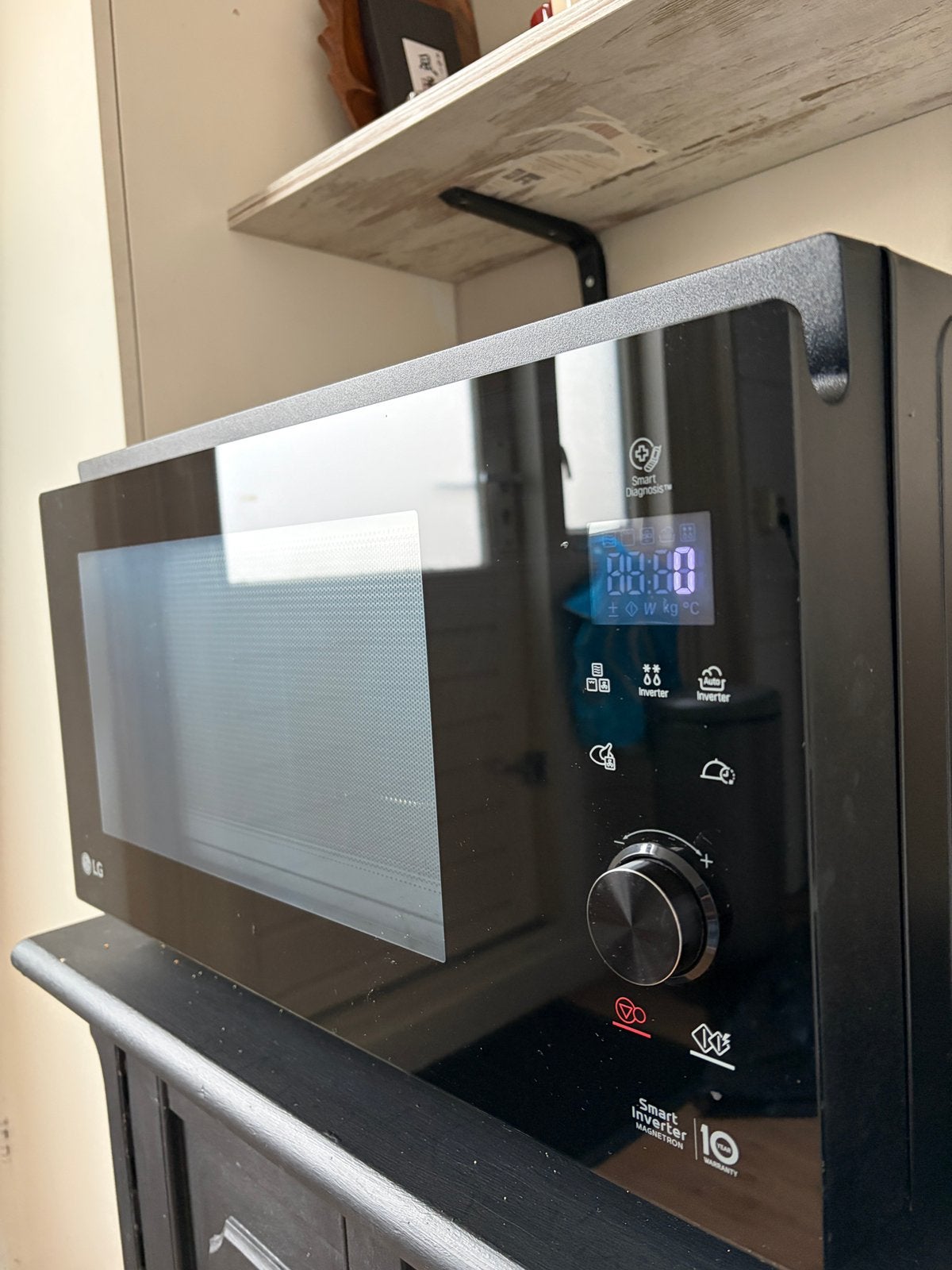 LG combi magnetron, Ophalen, Zo goed als nieuw