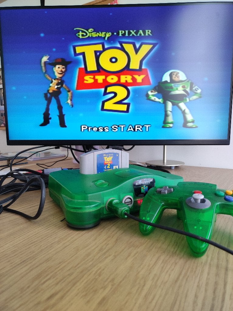Toy Story 2 (Nintendo 64) w/ Controller Pak Tested & Working, Gebruikt, 1 speler, Ophalen of Verzenden, Platform