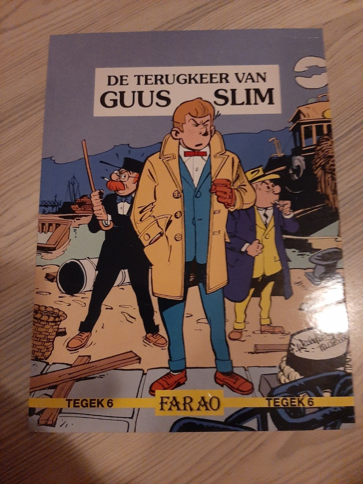 Collectie Tegek 6 - De Terugkeer van Guus Slim, Eén stripboek, Ophalen of Verzenden, Gelezen, Walthéry & Co