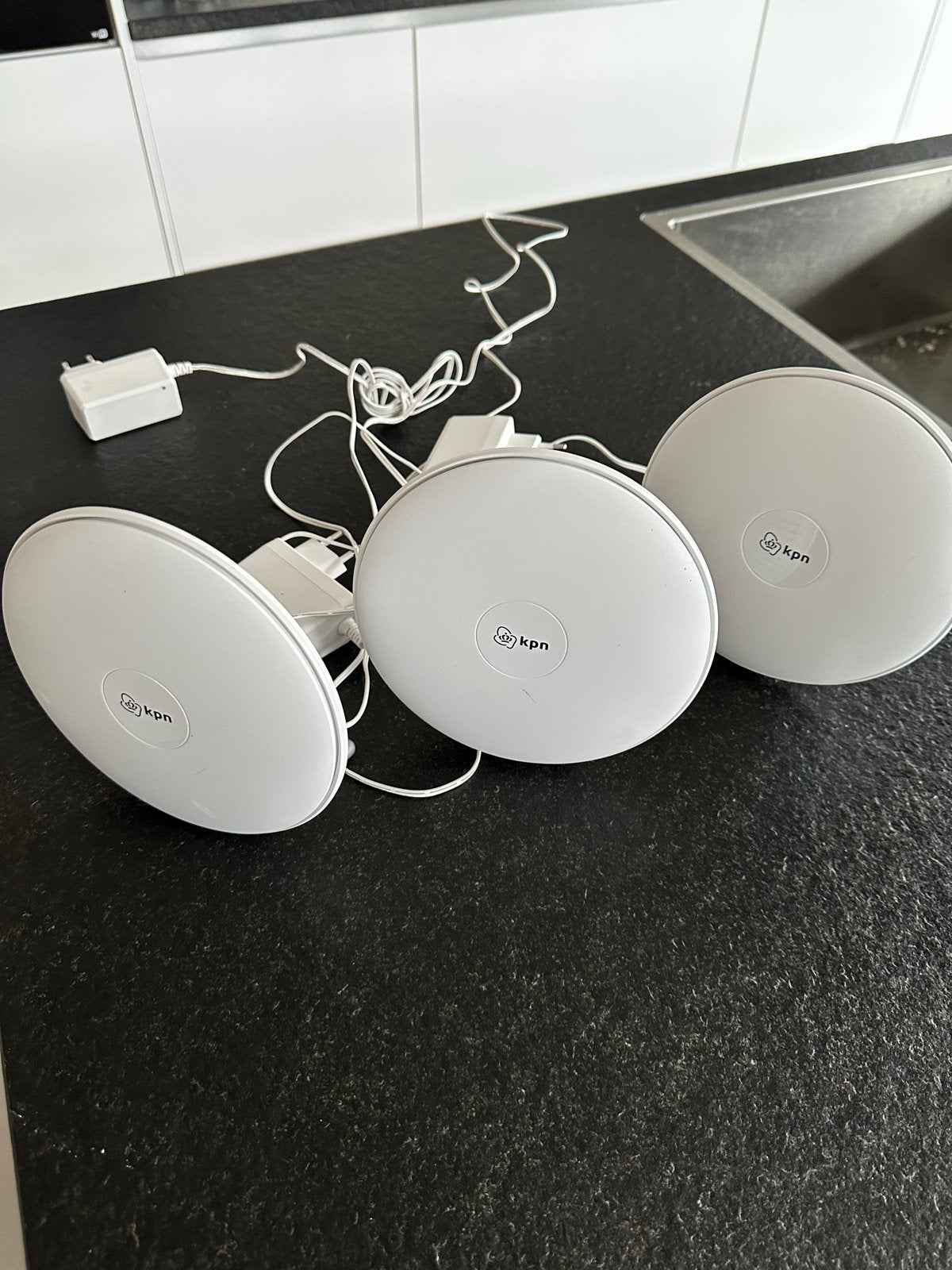 KPN SuperWifi punten (3 stuks) - Zo goed als nieuw, Computers en Software, Ophalen of Verzenden, Zo goed als nieuw, Router