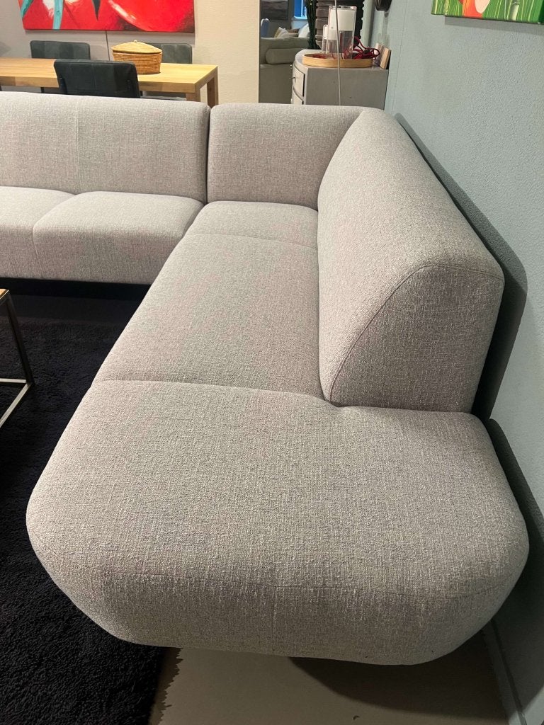 !Nieuw! - HE Design - Valencia - Oasis Ash Grey - Hoekbank, Ophalen, 250 tot 300 cm, Hoekbank, Nieuw