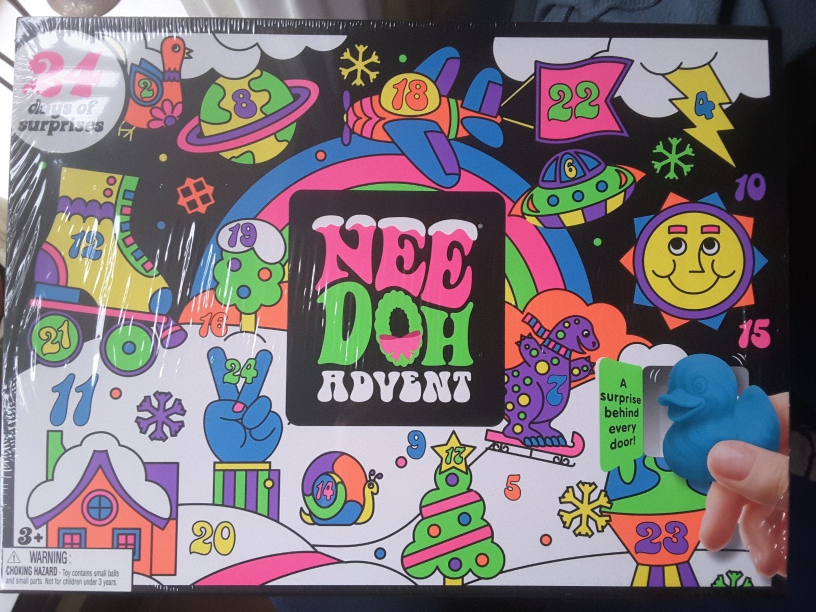 Nee doh advent kalender needoh, Ophalen of Verzenden, Nieuw, Jongen of Meisje