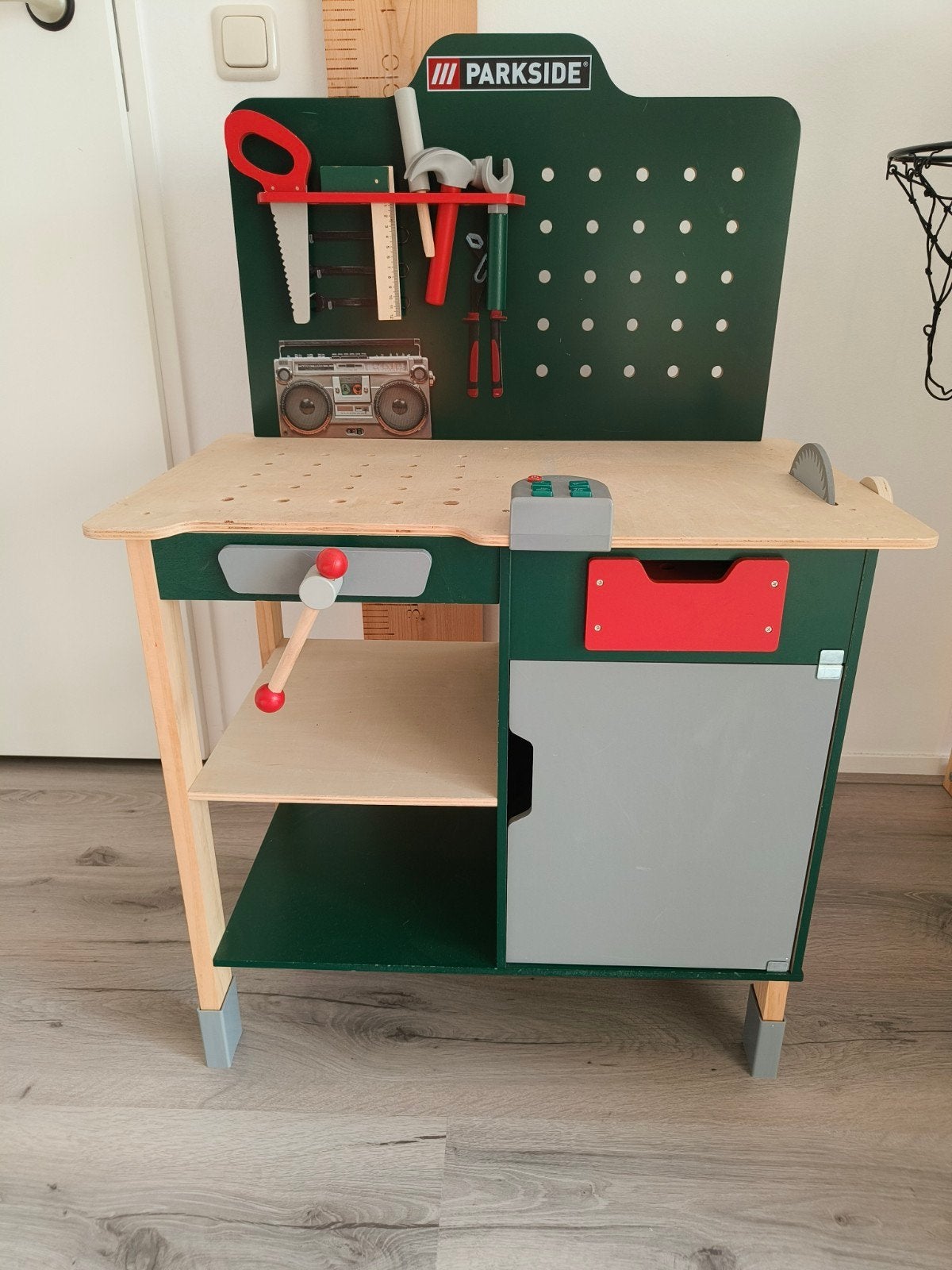 Parkside werkbank voor kinderen, Ophalen, Gebruikt