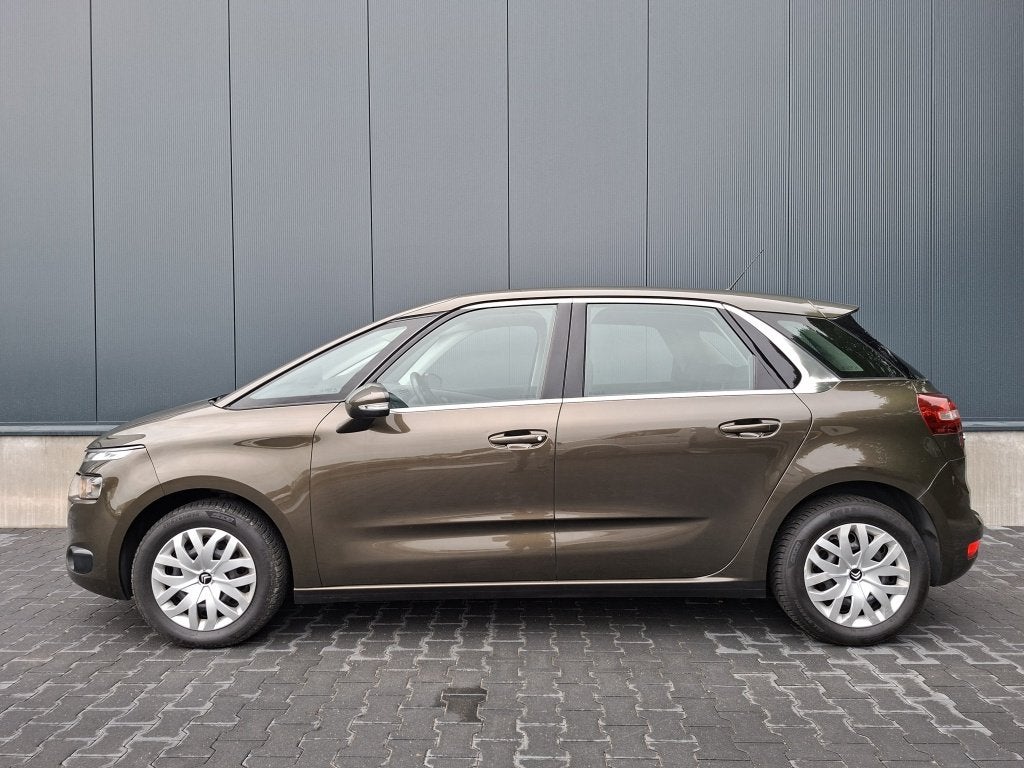 Citroen C4 Picasso 1.6 VTi Intensive | Trekhaak | Bluetooth, Auto's, Voorwielaandrijving, Stof, Gebruikt, 4 cilinders