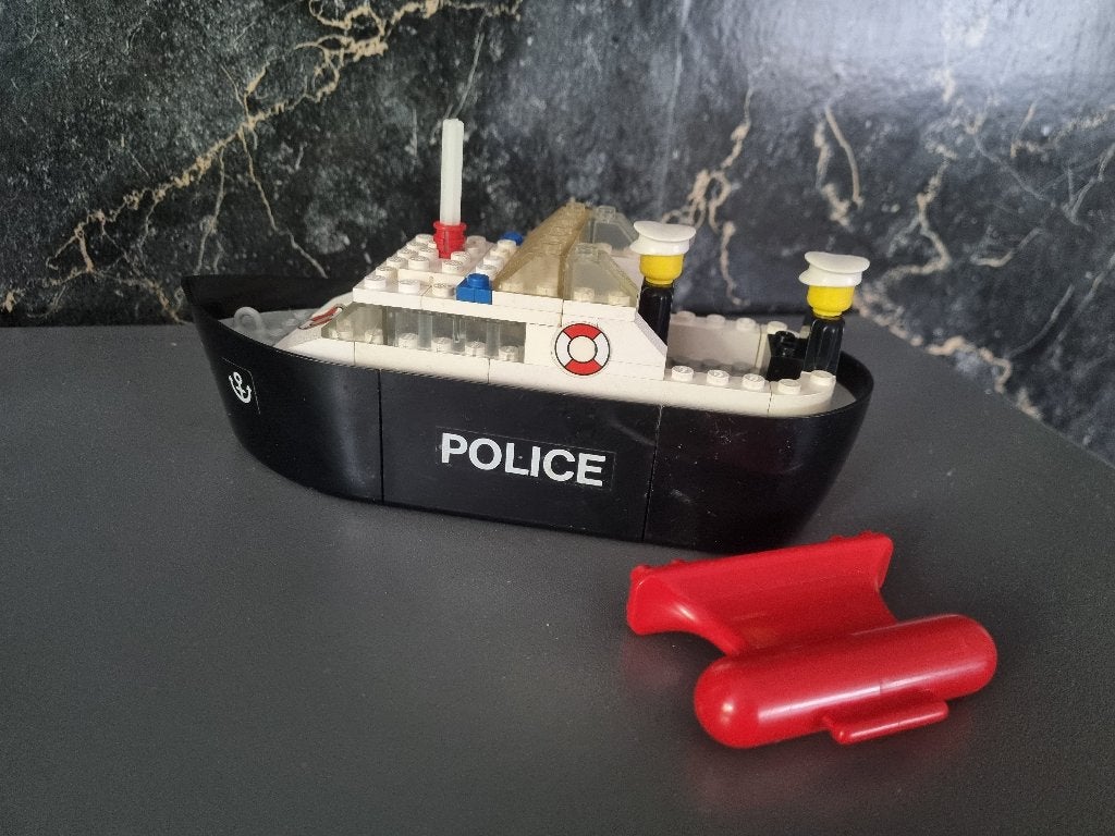 LEGO 314 - Politieboot, Gebruikt, Overige thema's, Lego, Ophalen of Verzenden