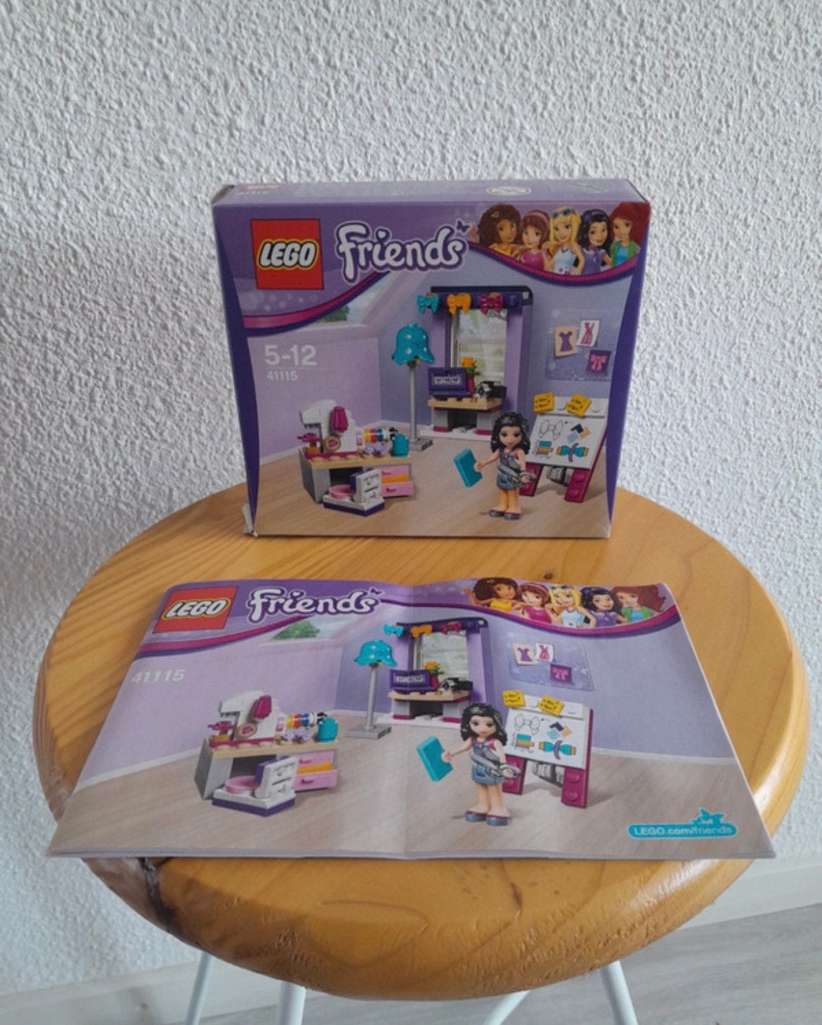 LEGO Friends 41115 Emma’s atelier, Compleet, Lego, Friends, Ophalen of Verzenden