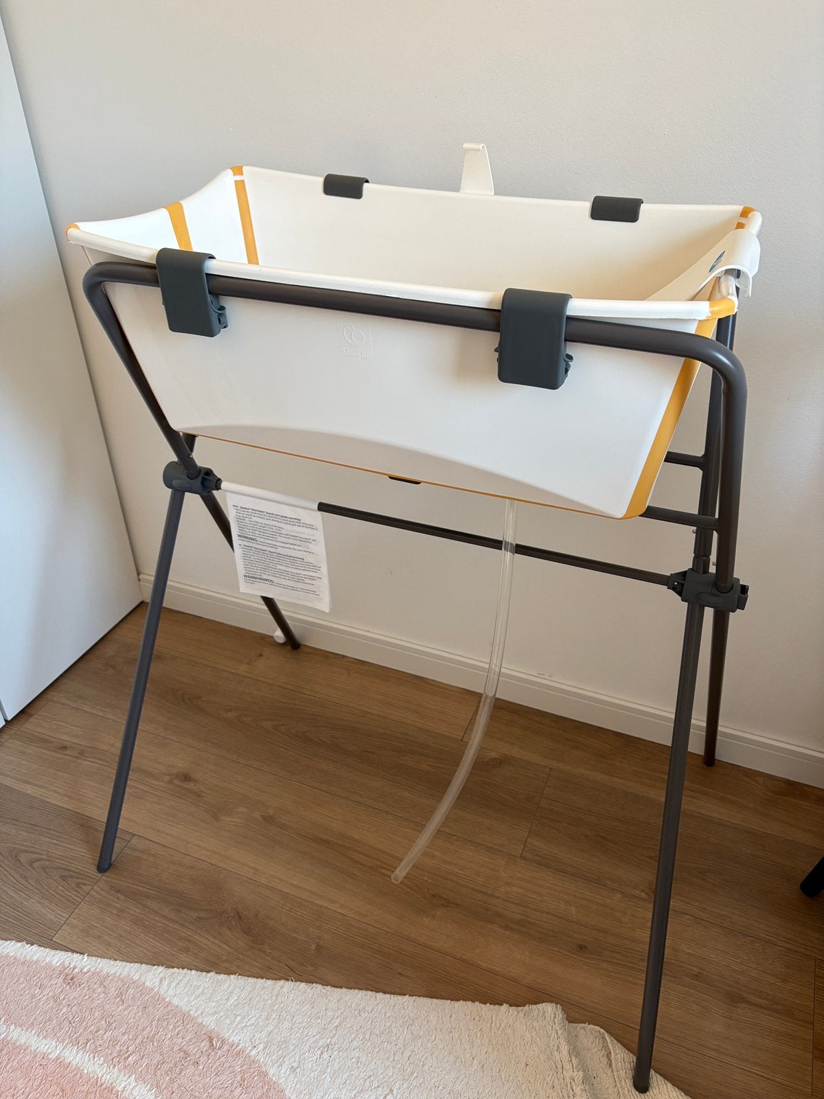 Stokke badje, Kinderen en Baby's, Zo goed als nieuw, Badje, Standaard, Ophalen