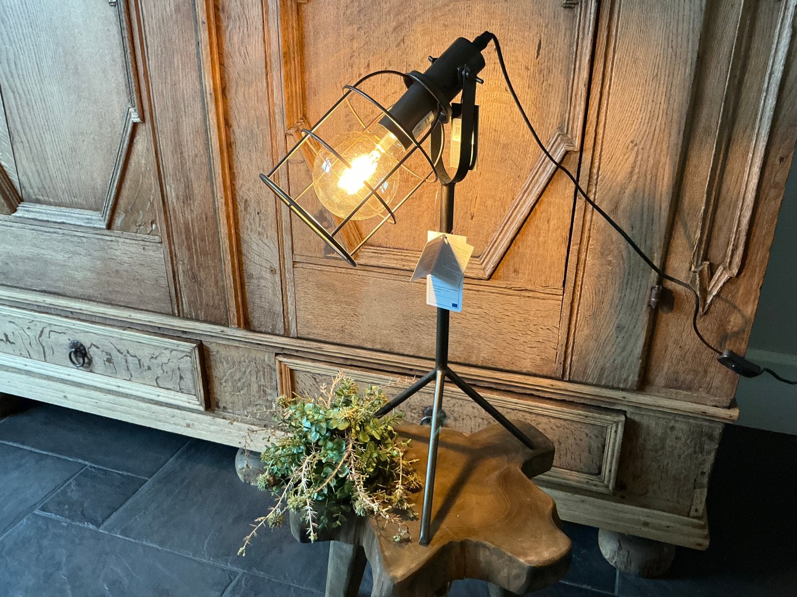 NIEUW metalen tafellamp lamp, Ophalen of Verzenden, Nieuw