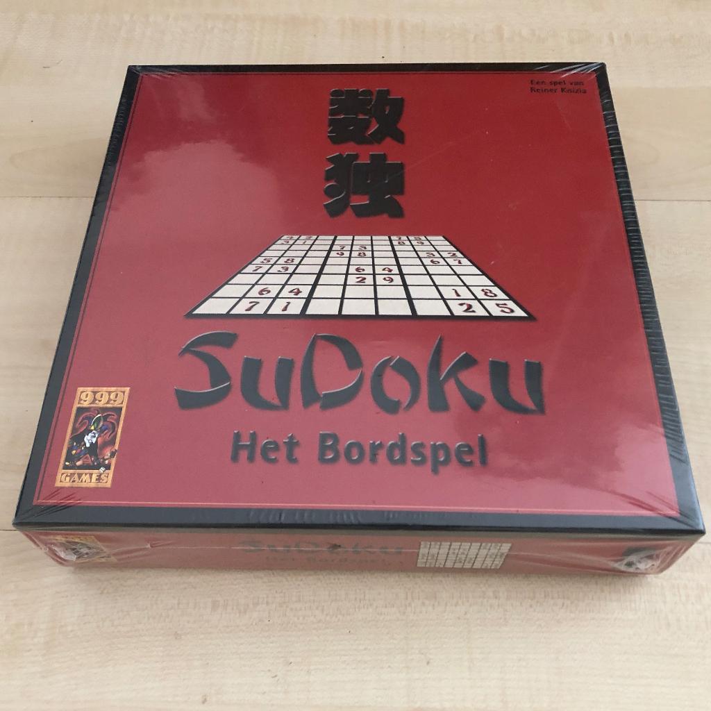Sudoku Het Bordspel 999-SUD01 Nieuw, Drie of vier spelers, Ophalen of Verzenden, Nieuw, 999 Games bv